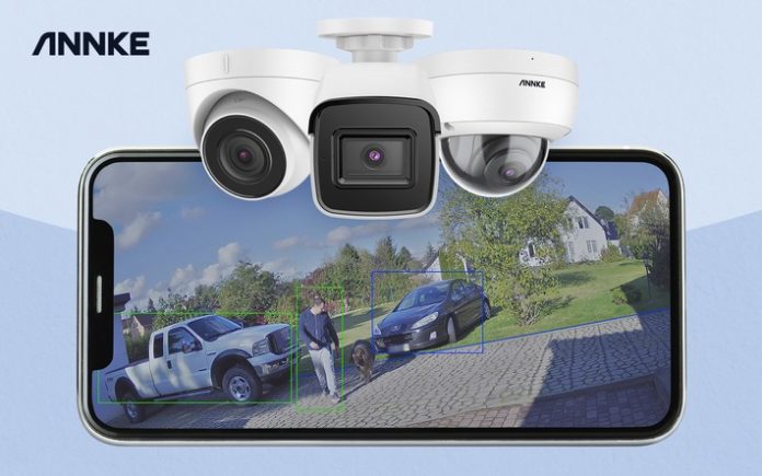 image 1 355 696x435 - ANNKE erweitert die populäre C800 Überwachungskamera-Serie mit KI-basierter Personen- und Fahrzeugerkennung Die kostenlose Firmware stattet die C800 Mikrofon mit Personen- und Fahrzeugerkennung aus
