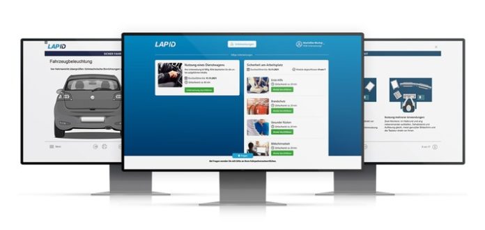 image 1 178 696x330 - Digitale und zertifizierte Unterweisungen via E-Learning: LapID erweitert Angebot für Fuhrpark und Arbeitsschutz